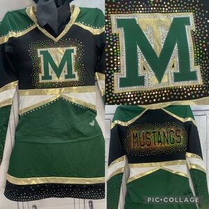 Cheerleading Uniform varsity mustangs